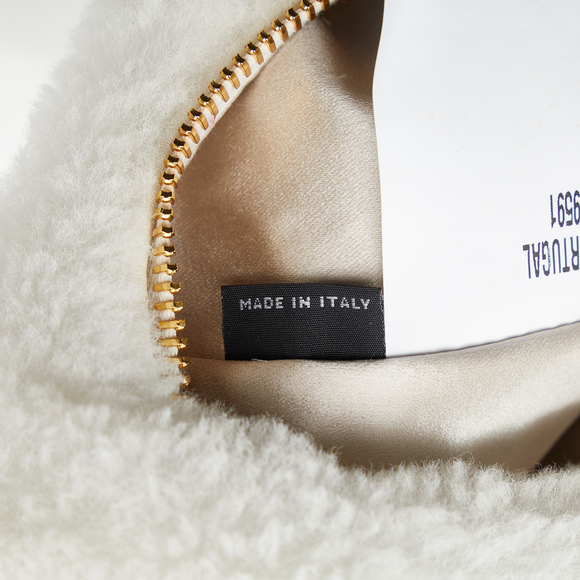 MIU MIU Mini Shearling Wander Satchel - Picture 8 of 11